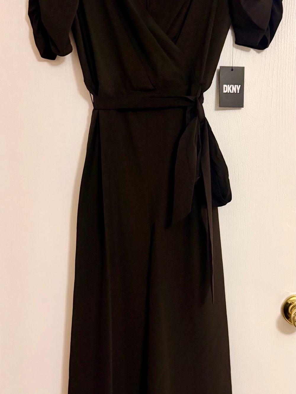 DKNY Black Jumpsuit